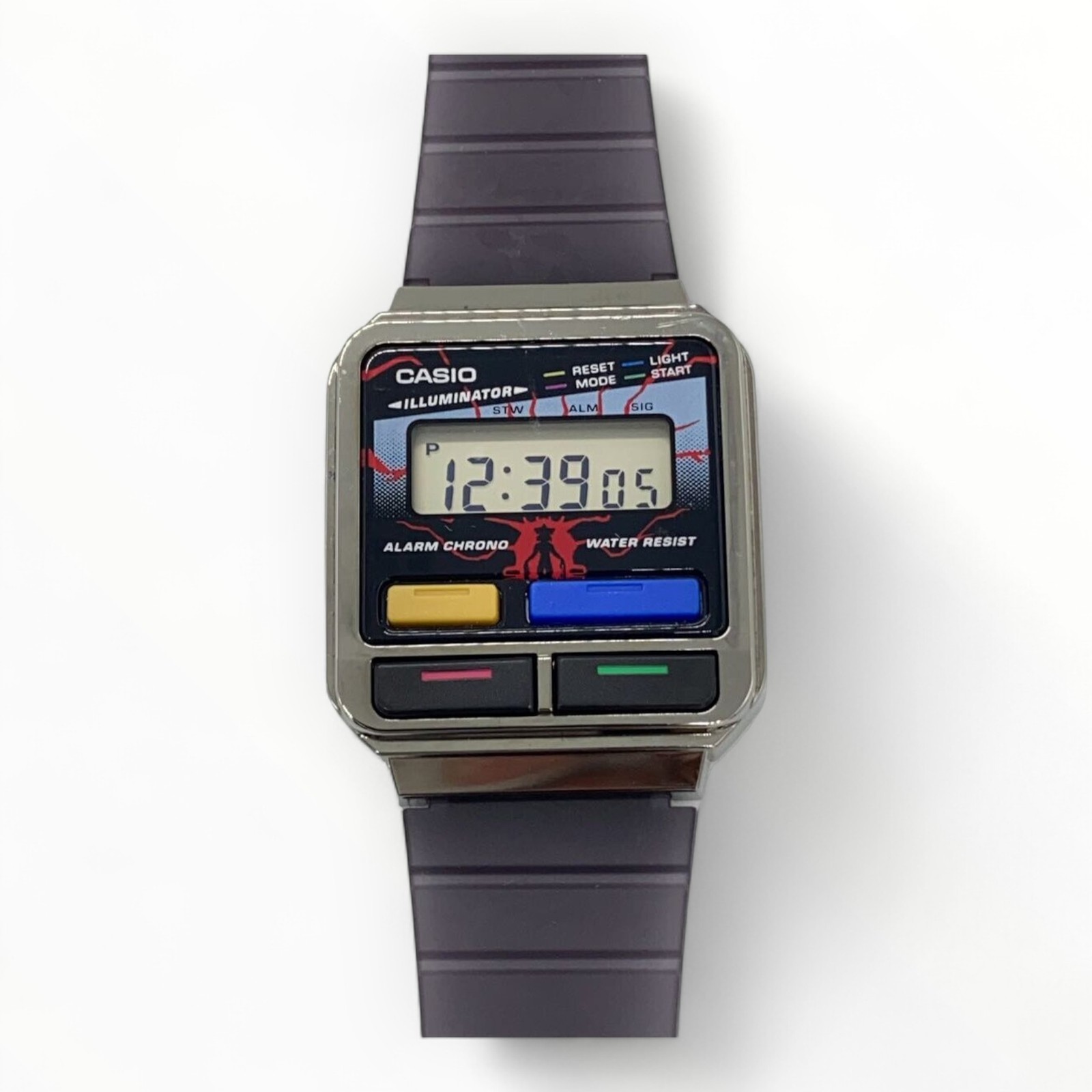 CASIO Digital Quartz Watch Authentic Men H:1.65” W:1.30” 5299