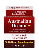 Australian Dream Arthritis Pain Relief Cream, 4 OZ