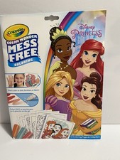 Crayola Color Wonder Mess Free Coloring "Disney Princess" 10 Pages, 3 Markers