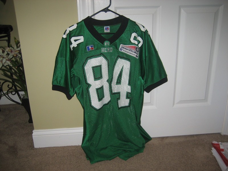 Marshall Thundering Herd 1998 MotorCity Bowl game worn football jersey #84