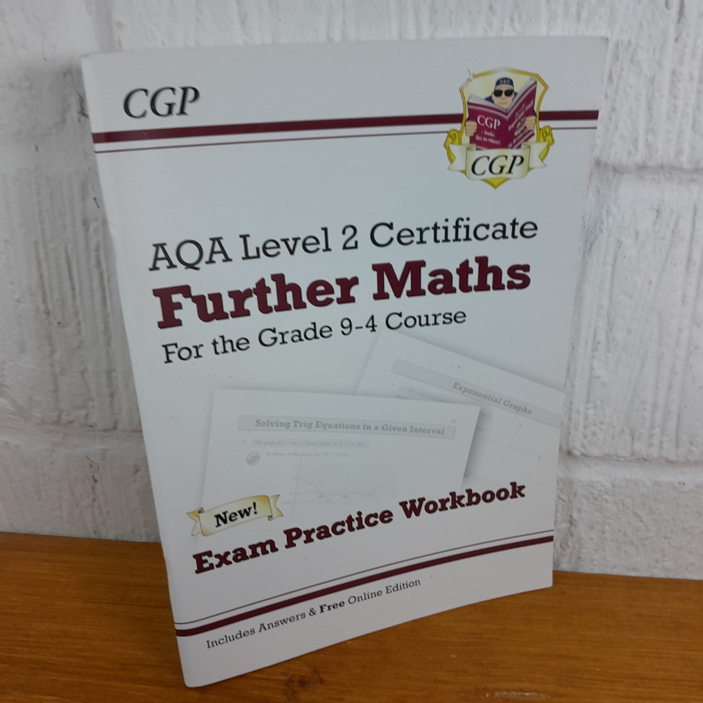 CCP Grade 9-4 AQA Level 2 Certificate: Further Maths - Exam