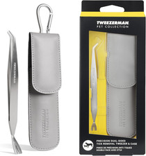 Precision Dual-Sided Tick Removal Tweezer  Case