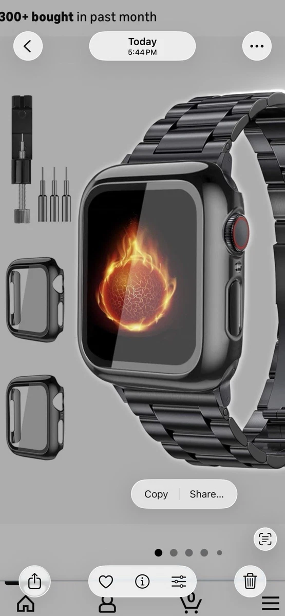 Apple Watch Series 3 Stainless Steel Smart 38 mm Case Wristwatches