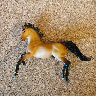 Stablemate Buckskin Rearing Arabian Spirit