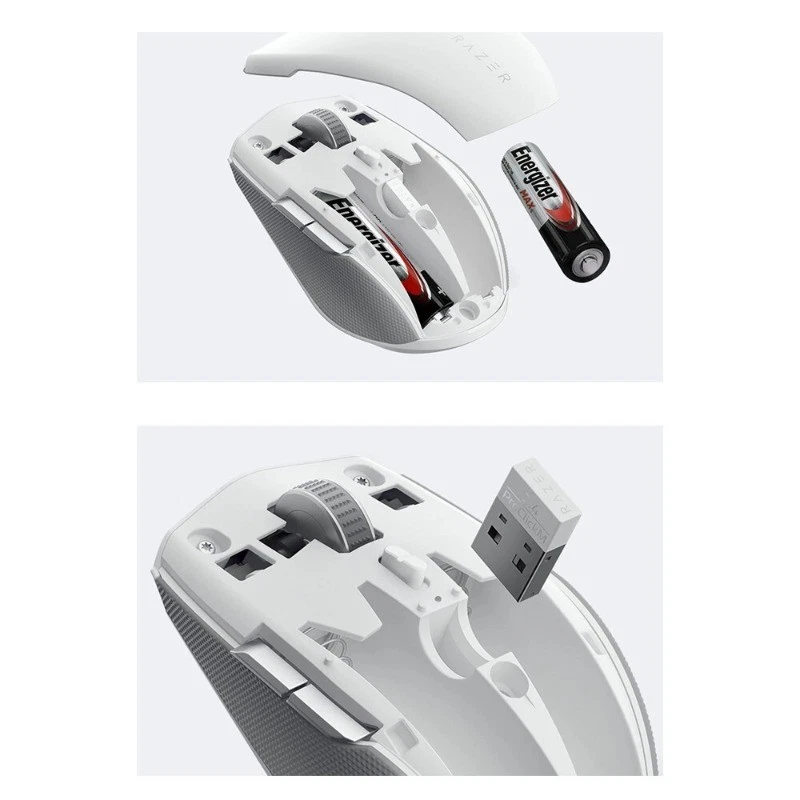 New Razer Pro Click Mini Portable Computer Wireless Mouse Silent Tactile Mouse - Image 2 of 4