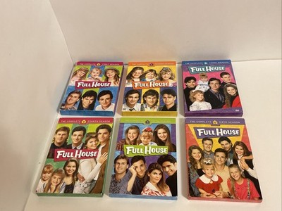 Full House: Seasons 1-6 (DVD) The Complete First Second Third Fourth Fifth Sixth