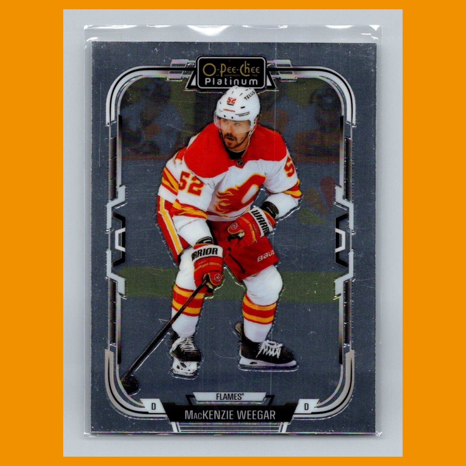 MacKenzie Weegar #79 2025-26 O-Pee-Chee Platinum Calgary Flames Hockey Card NHL