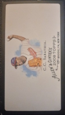 2008 Allen and Ginter Baseball Mini Black Parallel Singles - You Choose