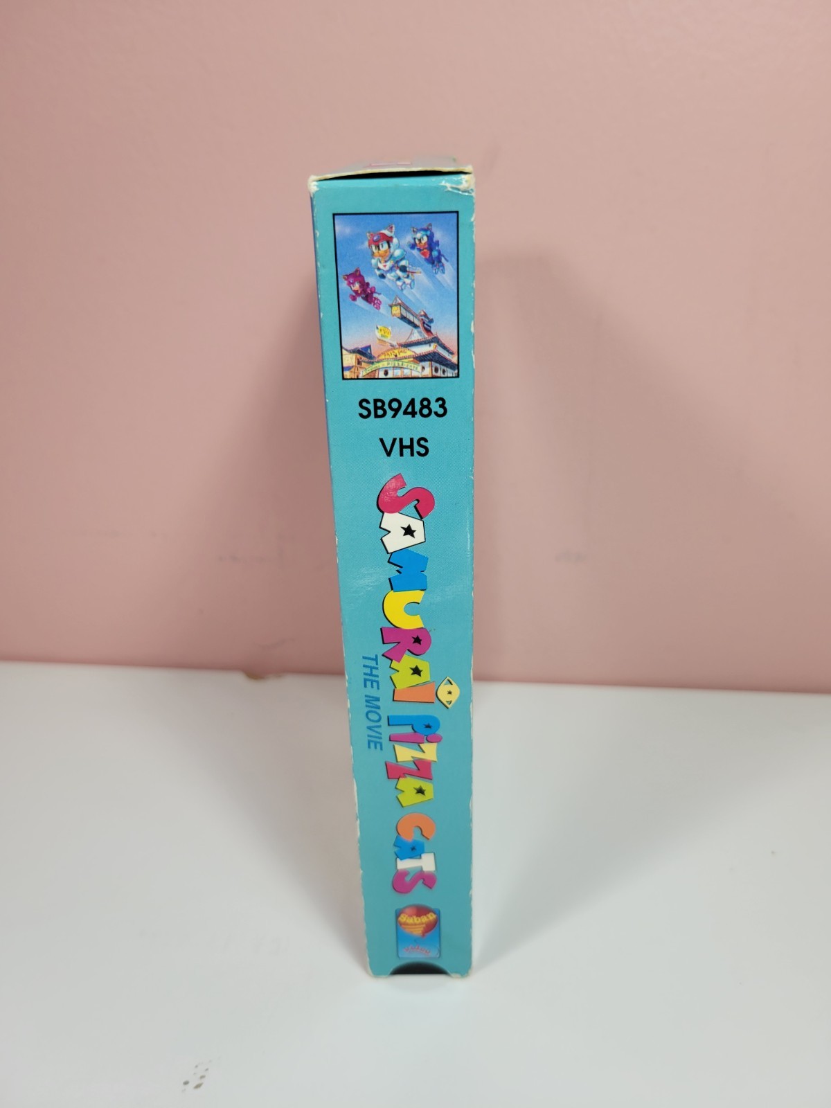 1991 Saban SAMURAI PIZZA CATS The Movie VHS
