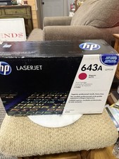 Genuine HP 643A Magenta Toner Cartridge Q5953A New Sealed Box Color LaserJet4700