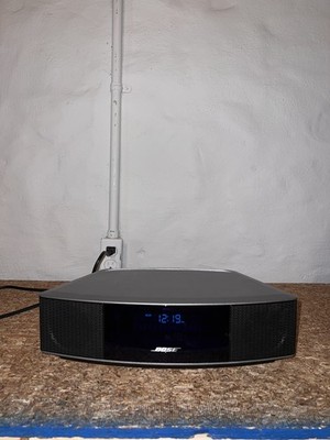 Bose Wave IV Music Sound System AM/FM Radio Platinum/Silver No Remote
