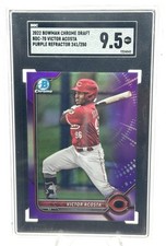2022 Bowman Draft Chrome Purple Refractor 188/250 Victor Acosta #BDC-70 17i5