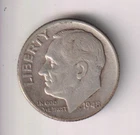 1948-D 10¢ DIME 90% SILVER TEN CENTS DENVER MINT UNITED STATES OF AMERICA USA