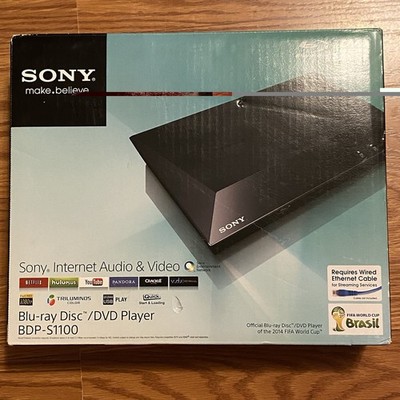 Sony BDP-S1100 Black DVD USB Compact Blu-Ray Player  - NEW in Sealed Box