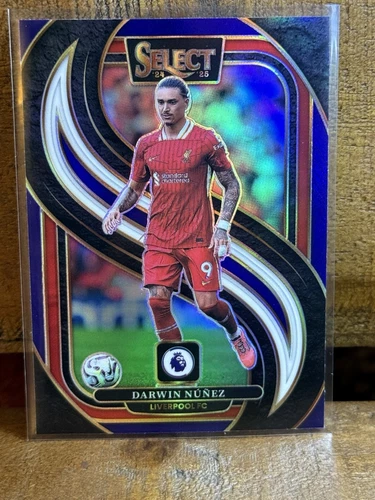 2024-25 Panini Select Premier League Darwin Nunez Mezzanine Multi-color Prizm
