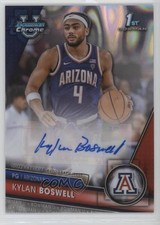 2023-24 Bowman U Chrome Prospect Lava Refractor 68/199 Kylan Boswell Auto 18g0