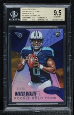 2015 Certified Rookie Gold Team Mirror Blue 81/99 Marcus Mariota BGS 9.5 0m0