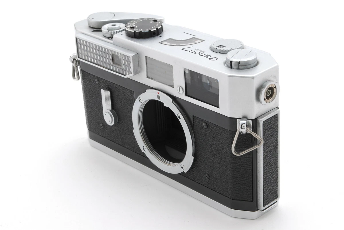 [EXC+5] Canon 7 model Rangefinder Film Camera w/ 50mm F1.8 From JAPAN