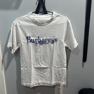BURBERRY LONDON 半袖シャツ 38 ホワイト BURBERRY LONDON バーバリーロンドン 半袖Tシャツ ホワイト