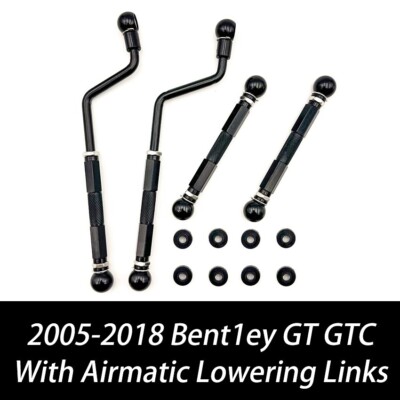 For 04-2017 BENTLEY CONTINENTAL GT GTC ADJUSTABLE LOWERING LINKS SUSPENSION KIT