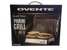 OVENTE Electric Panini Press Grill with Non-Stick Cooking Plates GP0540BR-NIB