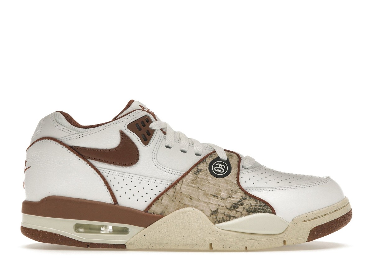 Nike×Stussy AIR FLIGHT 89 LOW SP Size 8.5 - Nike Stussy x Air Flight 89 SP Low Pecan for sale