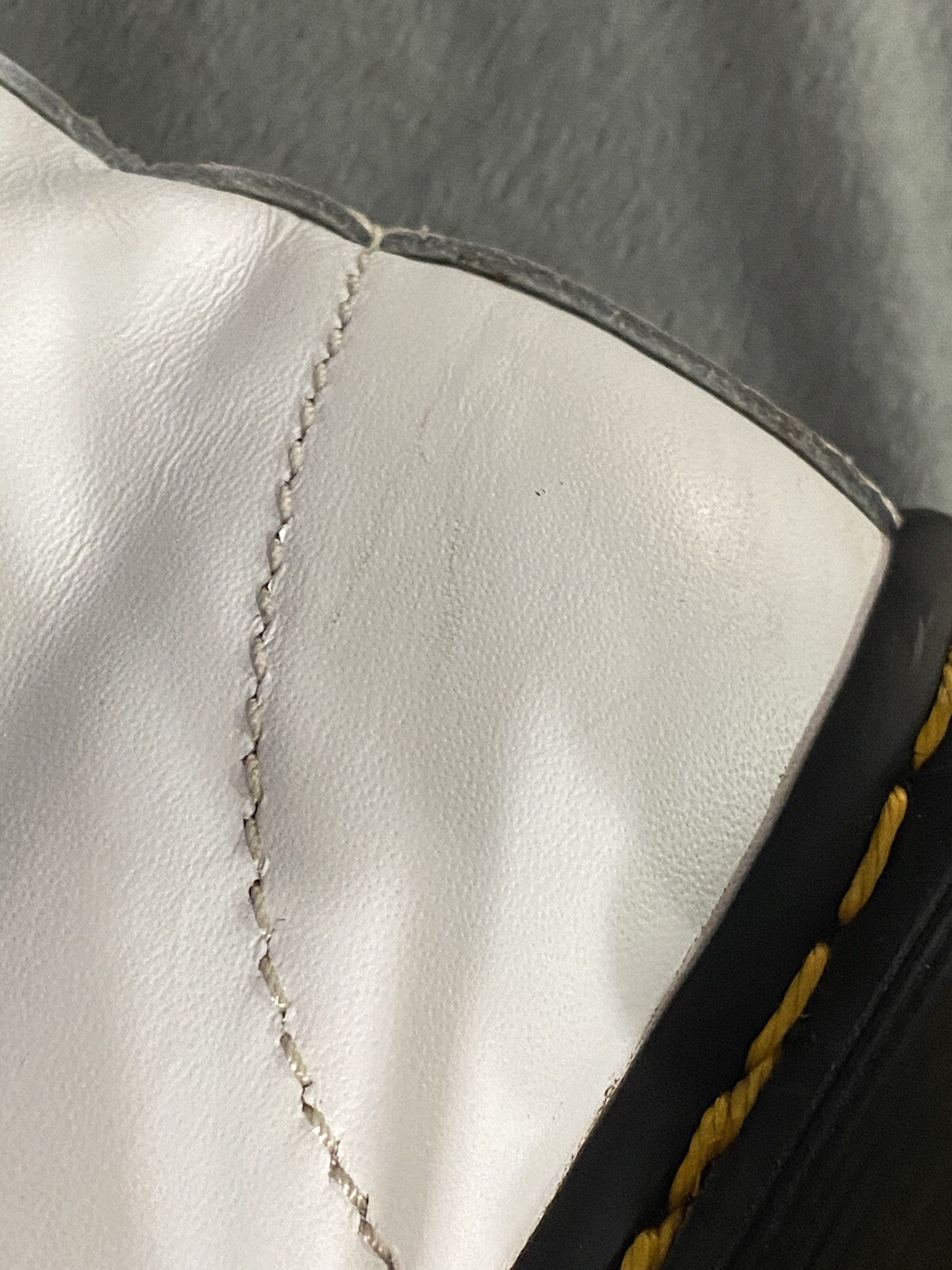 Dr Doc Martens 1460 W Boots Women Size 7 White Leather Lace Up thumbnail 14