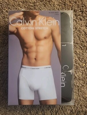3 Pack  Boxer Brief  Calvin Klein  Size XL 