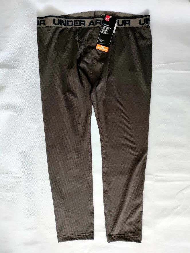 UNDER ARMOUR COLDGEAR REACTOR MID SEASON BASE LAYER LEGGINGS SCENT HUNTING 2XL - Image 2 of 4