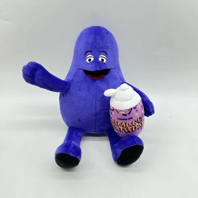 The Grimace Shake Plush Doll Action Figure Stuffed Toys Collection