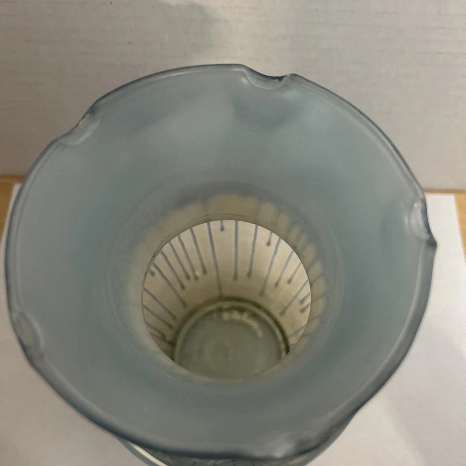 Blue Glass Vase - Image 2 of 4