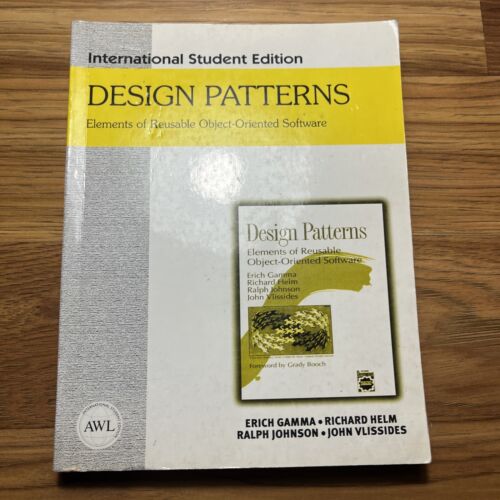 DESIGN PATTERNS. ELEMENTS OF REUSABLE OBJECT-ORIENTED By Erich Gamma - Afbeelding 1 van 6