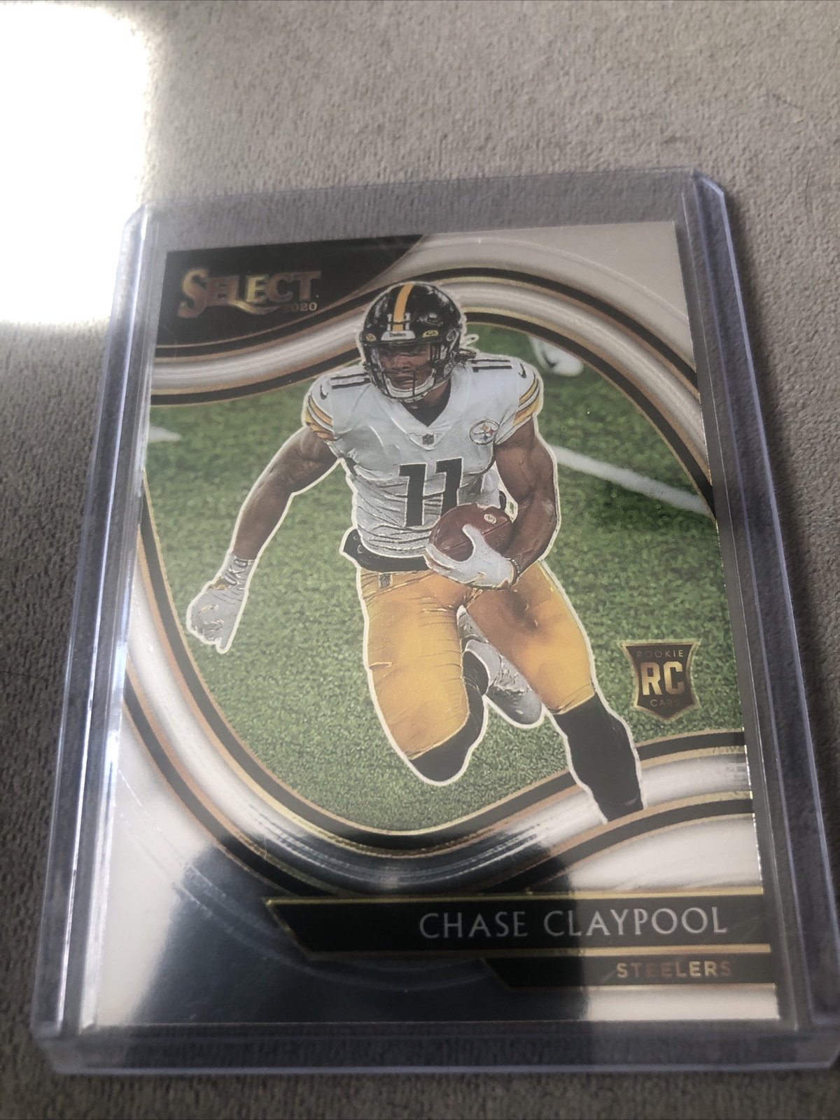 2020 Select Football Chase Claypool Field Level Rookie Card # 370 Pittsburgh 👀