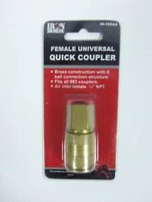 Iron Horse Female Universal Quick Coupler Brass Construction IH-195AA