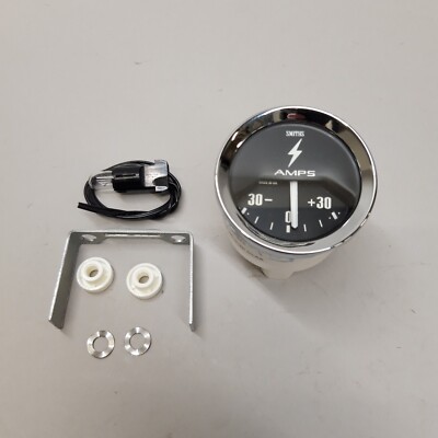 Classic Mini Amperemeter Smiths 52 mm Rundinstrument SMAMC
