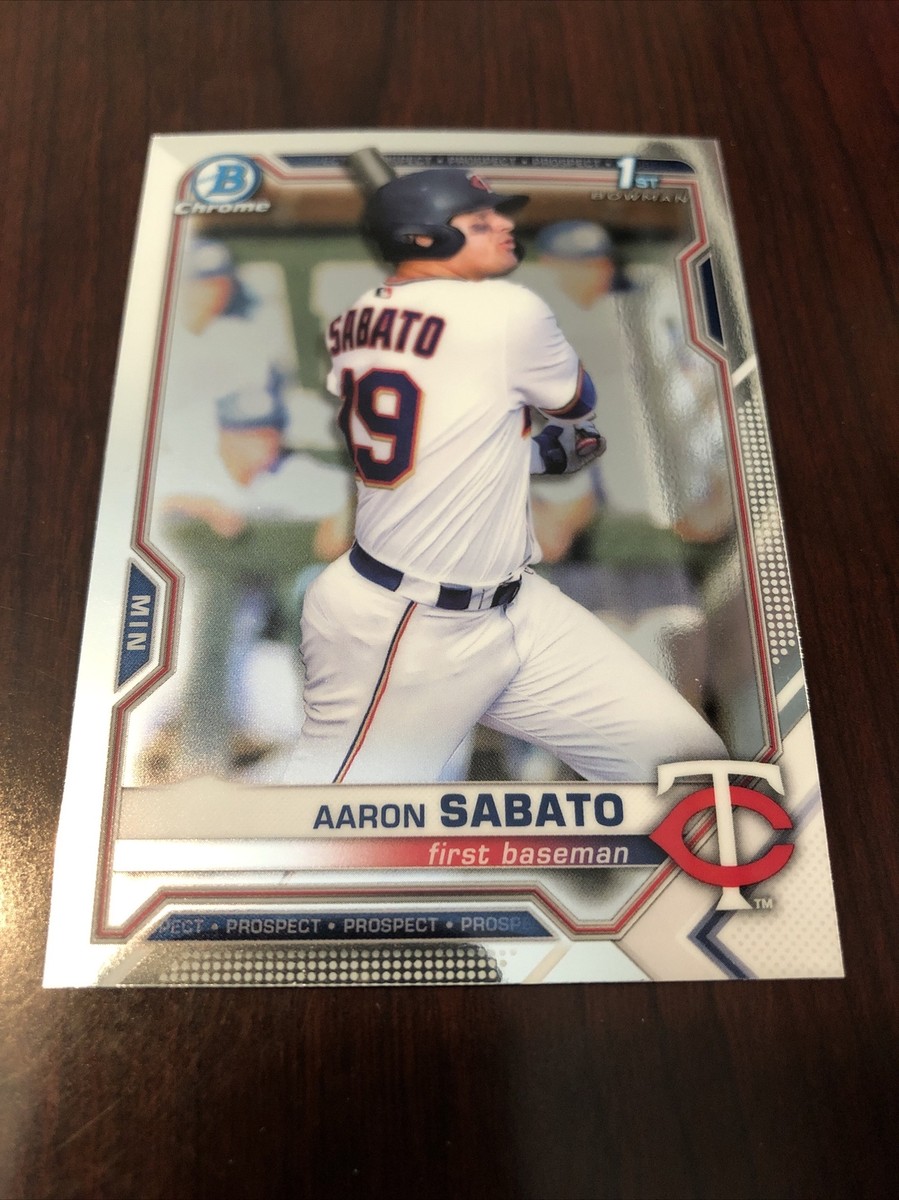 2021 Bowman - Chrome Prospects Aaron Sabato #BCP-125 (RC