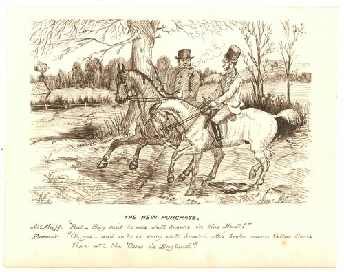 1866 Pen and Ink Drawing - The New Purchase - Photo 2 sur 3