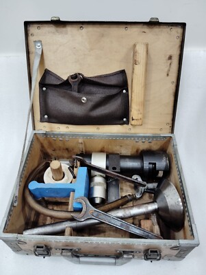 CHRIS MARINE 75H VALVE SPINDLE GRINDING MACHINE WITH ACCESSORIES