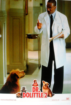 A151 4x Aushangfotos (30 x 42 cm)   DR. DOLITTLE 2  Eddie Murphy