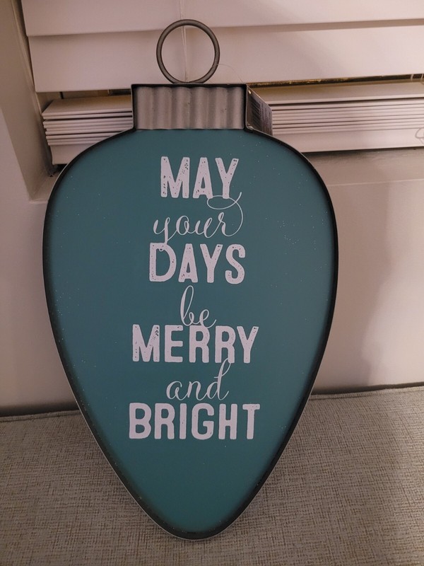 Ashland Wall Decor "May Your Days Be Merry And Bright "