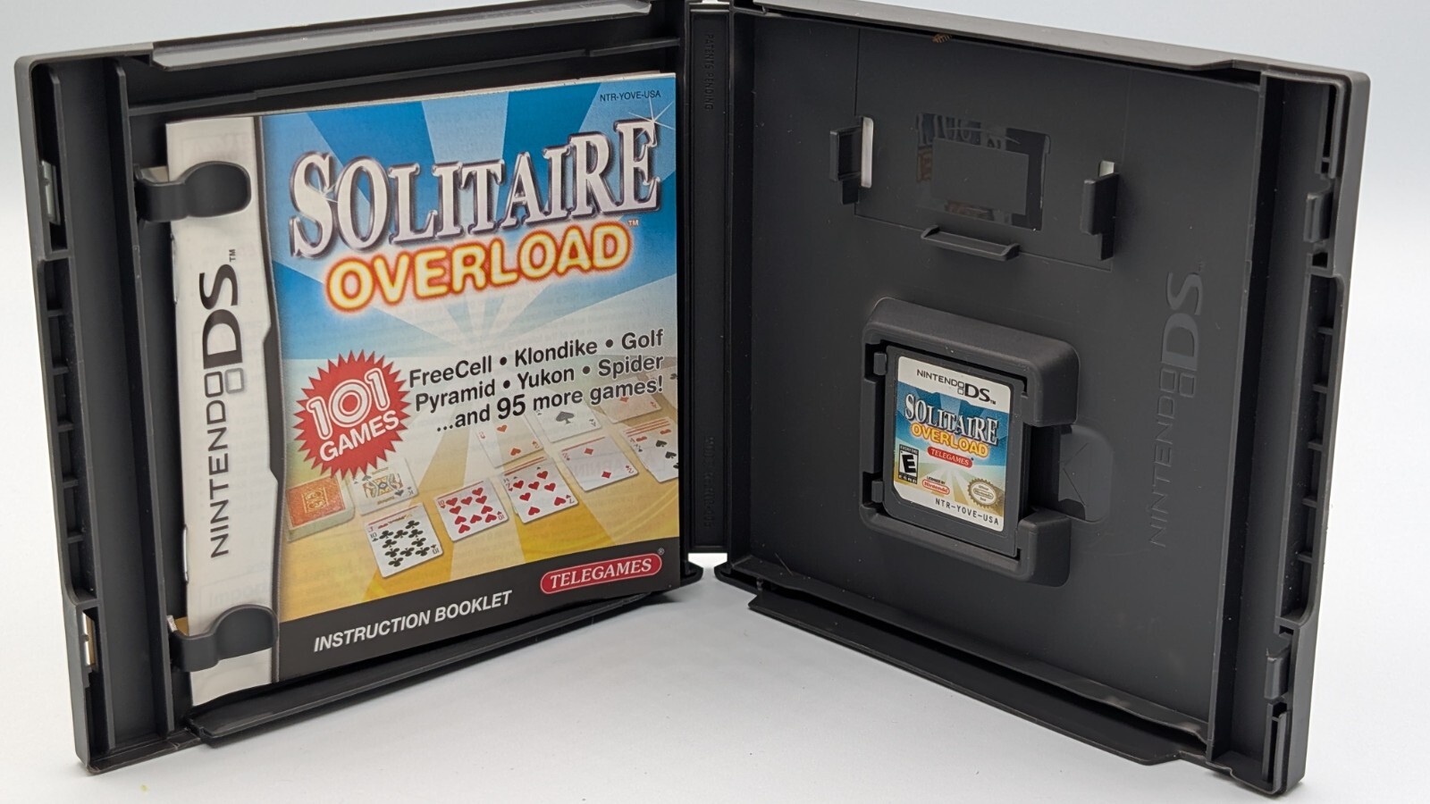 Solitaire Overload (Nintendo DS, 2007) With Manual 834815005048 | eBay