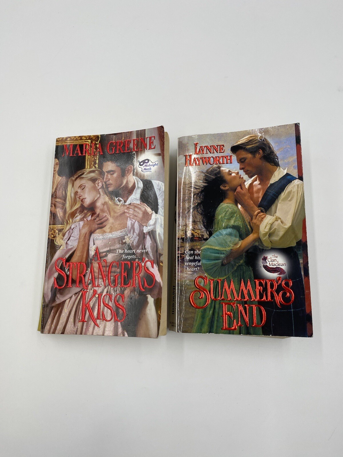 ZEBRA Historical Romance Paperback Lot Of 2 Summers End