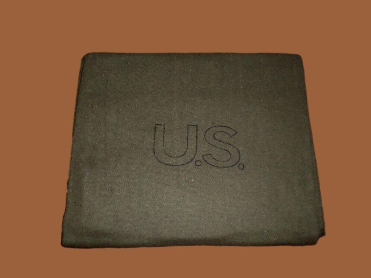 U.S MILITARY STYLE ARMY WOOL BLANKET CAMPING SURVIVAL 60X80 HEAVY