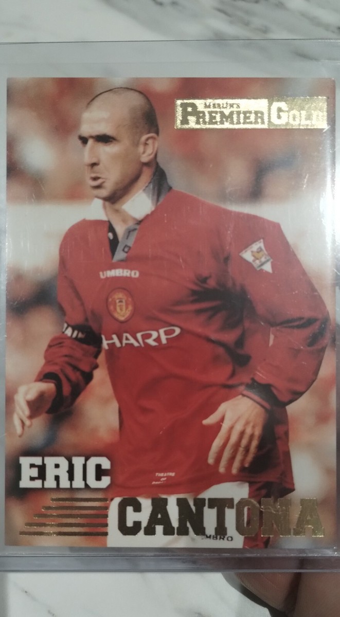 ERIC CANTONA 1997 Merlin Premier Gold Card MACHESTER UNITED