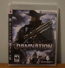 New! Damnation (Sony PlayStation 3) U.S. Retail Version! Factory Sealed!