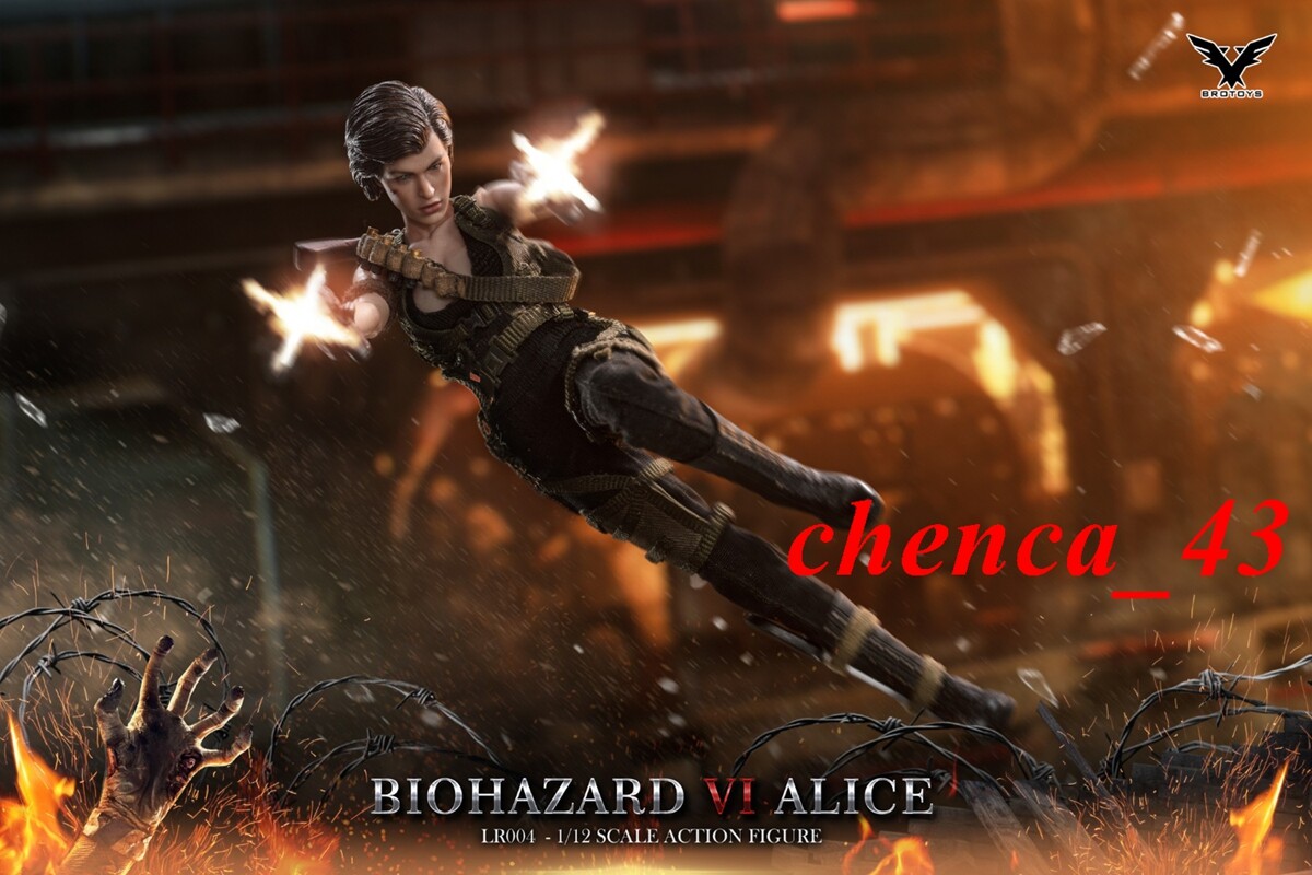 BROTOYS 1/12 アリス RE 6 LR004 Alice 1/12 BROTOYS LR004 Resident Evil 6 Alice 6