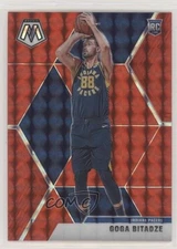 2019-20 Panini Mosaic Rookies Red Prizm Goga Bitadze #225 Rookie RC