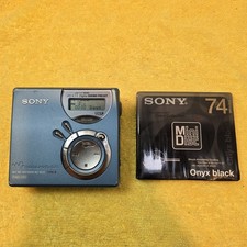 Sony Net MD Walkman MZ-N510 Type-S MiniDisc Player. Works
