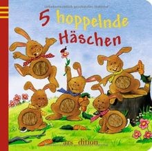 5 hoppelnde Häschen von Sabine Cuno | Buch | Zustand akzeptabel