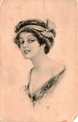 Waynesburg, PA, Ella Phara, West Virginia, 1 cent, FOSTA Postcard